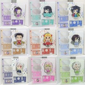 COMPETE SET Demon Slayer Efuorume Pajama Character Ashisutando Acrylic Stand